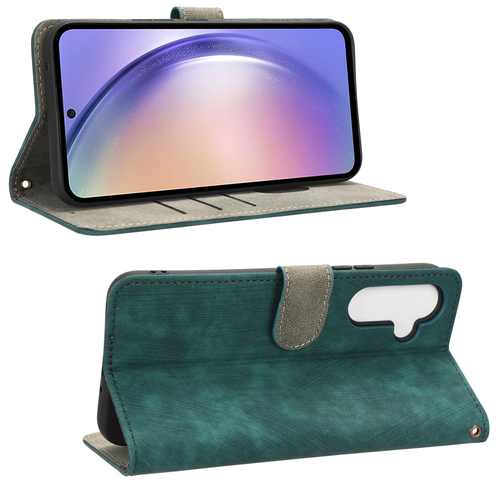 For Samsung Galaxy A54 5G RFID Blocking Wallet Case PU Leather Stand Magnetic Phone Cover with Strap For Samsung Galaxy A54 5G RFID Blocking Wallet Case PU Leather Stand Magnetic Phone Cover with Strap